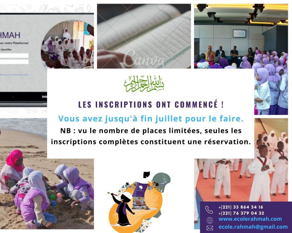Les inscriptions ont commencé sur notre plateforme